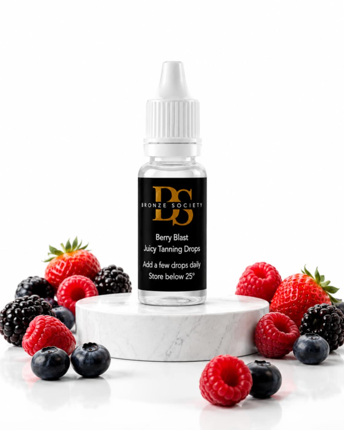 Juicy tanning drops